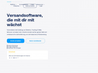 sendcloud.at Webseite Vorschau