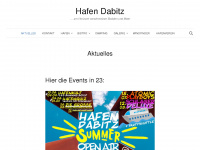 hafen-dabitz.de Webseite Vorschau