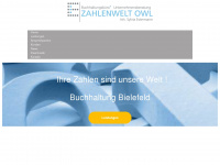 zahlenwelt-owl.de Webseite Vorschau