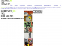 gallery-weekend-tirol.com Webseite Vorschau