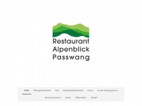 alpenblick-passwang.ch Webseite Vorschau