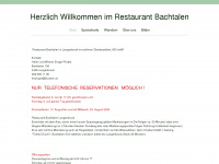 restbachtalen.ch Webseite Vorschau