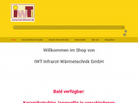 iwt-infrarot.shop Webseite Vorschau