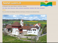 seetal-luzern.ch Webseite Vorschau
