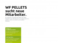 wf-pellets.at Webseite Vorschau