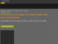 photovoltaik365.de Webseite Vorschau