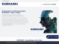kurhaski-schadenmanagement.de Webseite Vorschau
