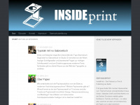 insideprint.de Webseite Vorschau
