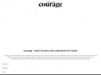courage-lesen.de Webseite Vorschau