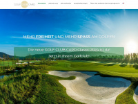 golf-clubcard.com Webseite Vorschau
