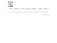 pgh-gruppe.de Webseite Vorschau