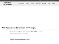 schach-innchiem.de Webseite Vorschau