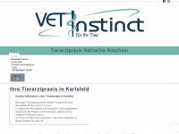 vetinstinct.de Webseite Vorschau