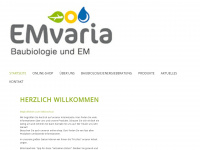 emvaria.com Webseite Vorschau