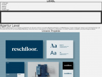 agentur-level.com Webseite Vorschau