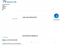 fh-events.at Webseite Vorschau