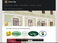 goldene-rose.at Webseite Vorschau