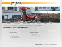 jetbau-spezialtiefbau.net Webseite Vorschau