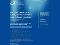 aci-akademie.org Webseite Vorschau