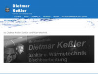 dietmar-kessler.de Webseite Vorschau