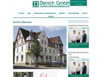dietrich-vm.de Webseite Vorschau