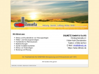 dilmetz.de Webseite Vorschau