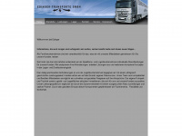 edinger-transporte.de Webseite Vorschau
