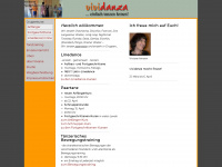 vividanza.de Webseite Vorschau