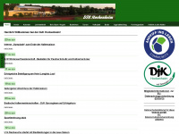 djk-hockenheim.de Webseite Vorschau