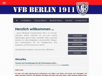 vfb-berlin.de Webseite Vorschau