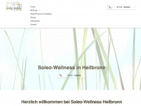 soleo-wellness-heilbronn.de Webseite Vorschau