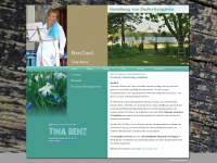 tina-benz.de Webseite Vorschau