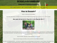 bosseln-hamburg.de Webseite Vorschau
