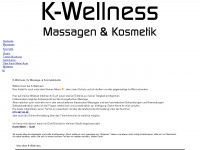 k-wellness.ch Webseite Vorschau