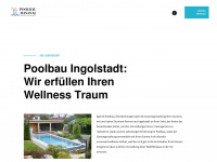 poolbau-hasanaj.de Webseite Vorschau