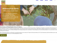 wildnisschule-berlin.de Webseite Vorschau