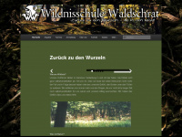 wildnisschule-waldschrat.de Webseite Vorschau
