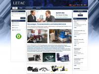 letac.de Webseite Vorschau