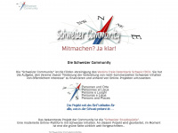 schweizer-community.ch Webseite Vorschau