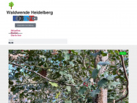 waldwende-heidelberg.de Webseite Vorschau