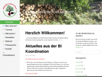 baerler-busch-ist-bedroht.de Webseite Vorschau