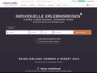 viamonda.ch Webseite Vorschau