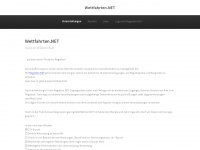wettfahrten.net Webseite Vorschau