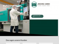 kundenportal-meding.com Webseite Vorschau