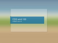 cdgwird100.de Webseite Vorschau