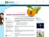 gitech.cz Webseite Vorschau