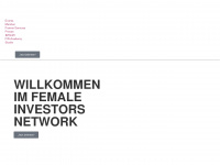 female-investors-network.com Webseite Vorschau