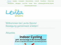 levitasports.de Webseite Vorschau