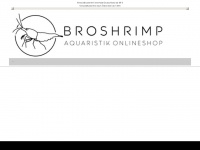 broshrimp.de Webseite Vorschau