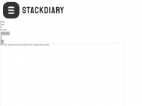 stackdiary.com Webseite Vorschau